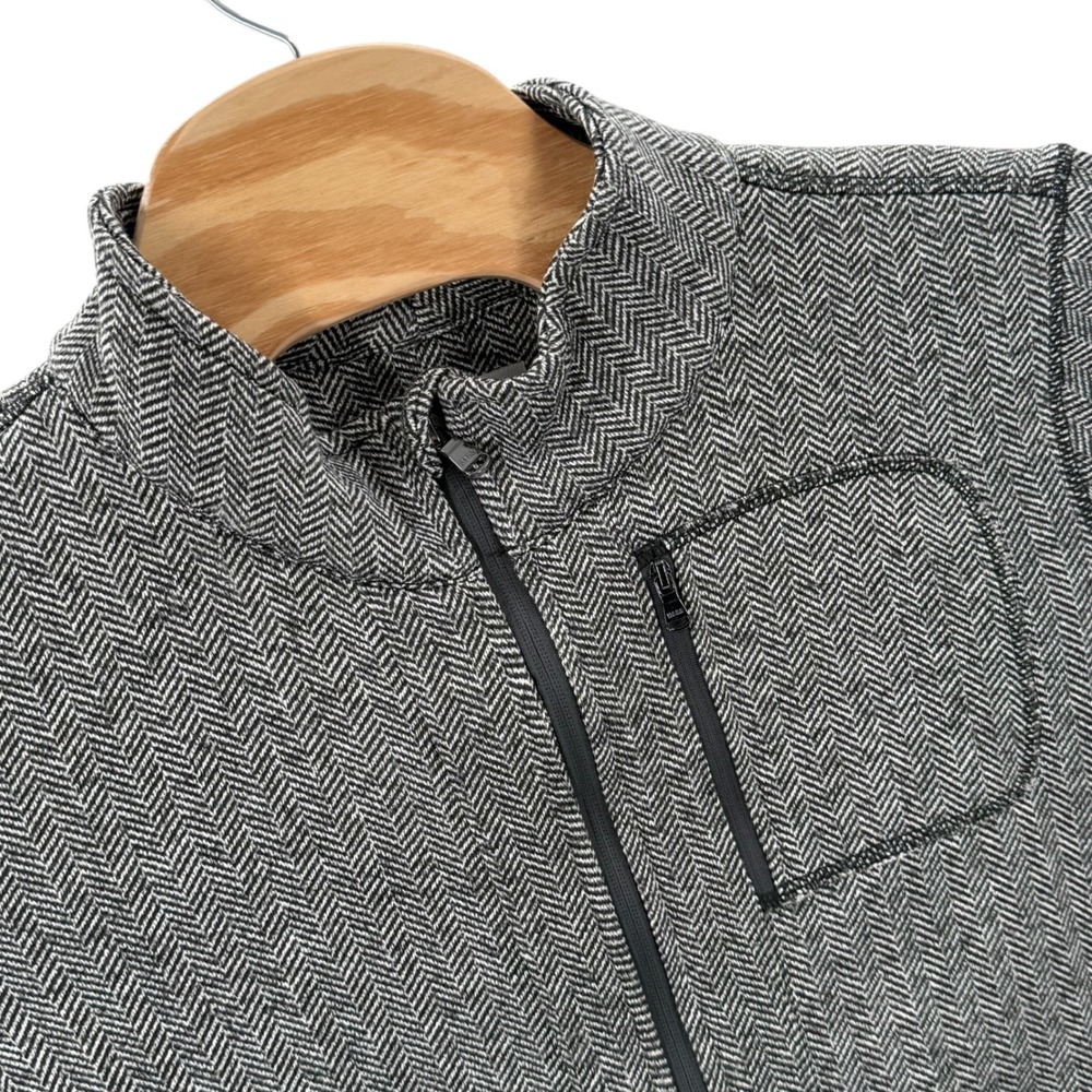 Marc New York Andrew Marc Full Zip Jacket Herringbone Performance XL Athleisure